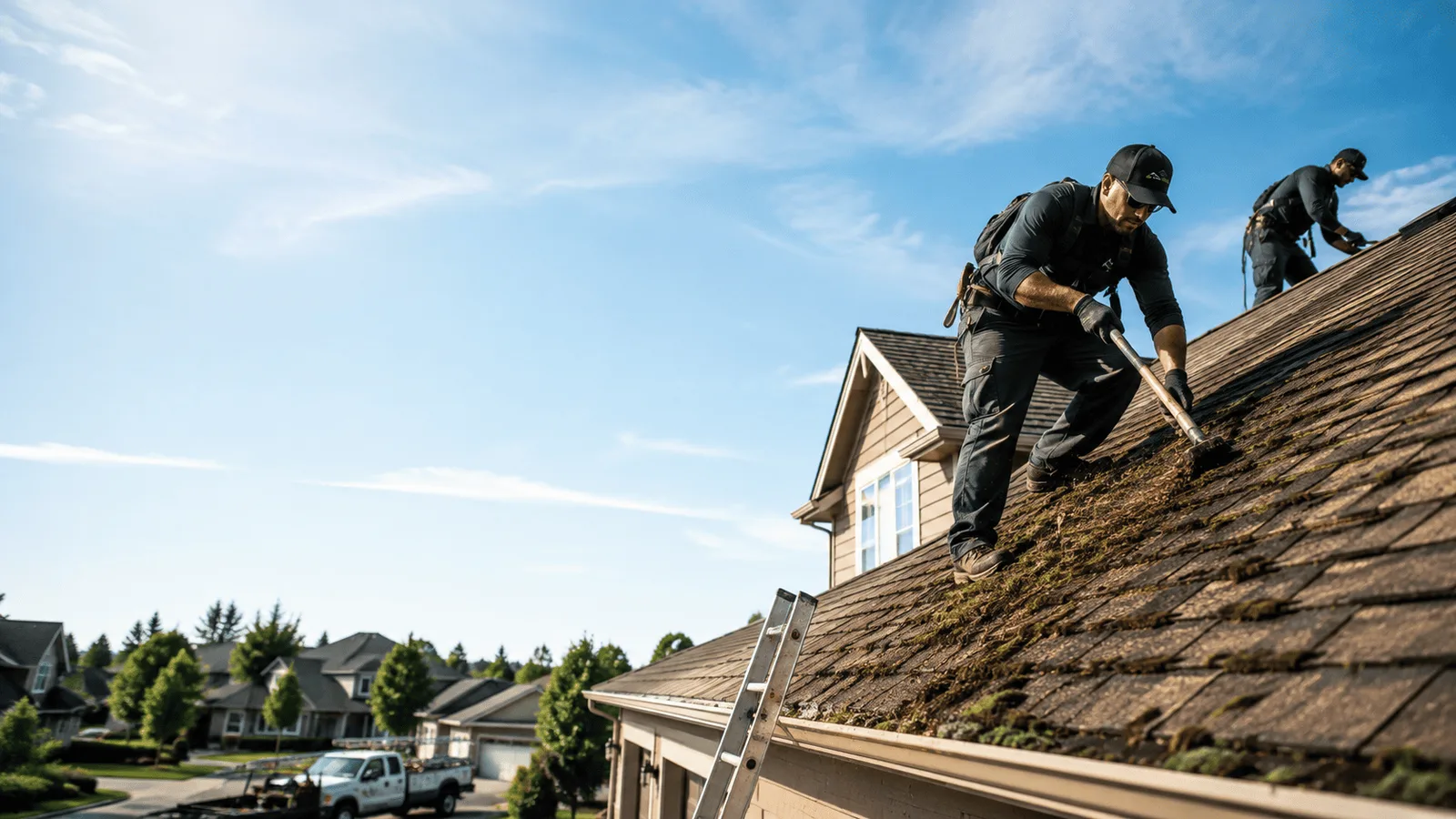 Roof Moss Removal in Stafford, TX near me